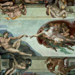Michelangelo - Detail of the Sistine chapel - Vatican museum private tour