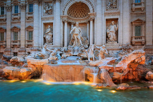 Trevi fountain - Italy