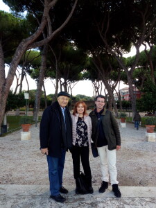 Simeon Peshov - GBS and Adel Karanov - Santa Sabina gardens in Rome