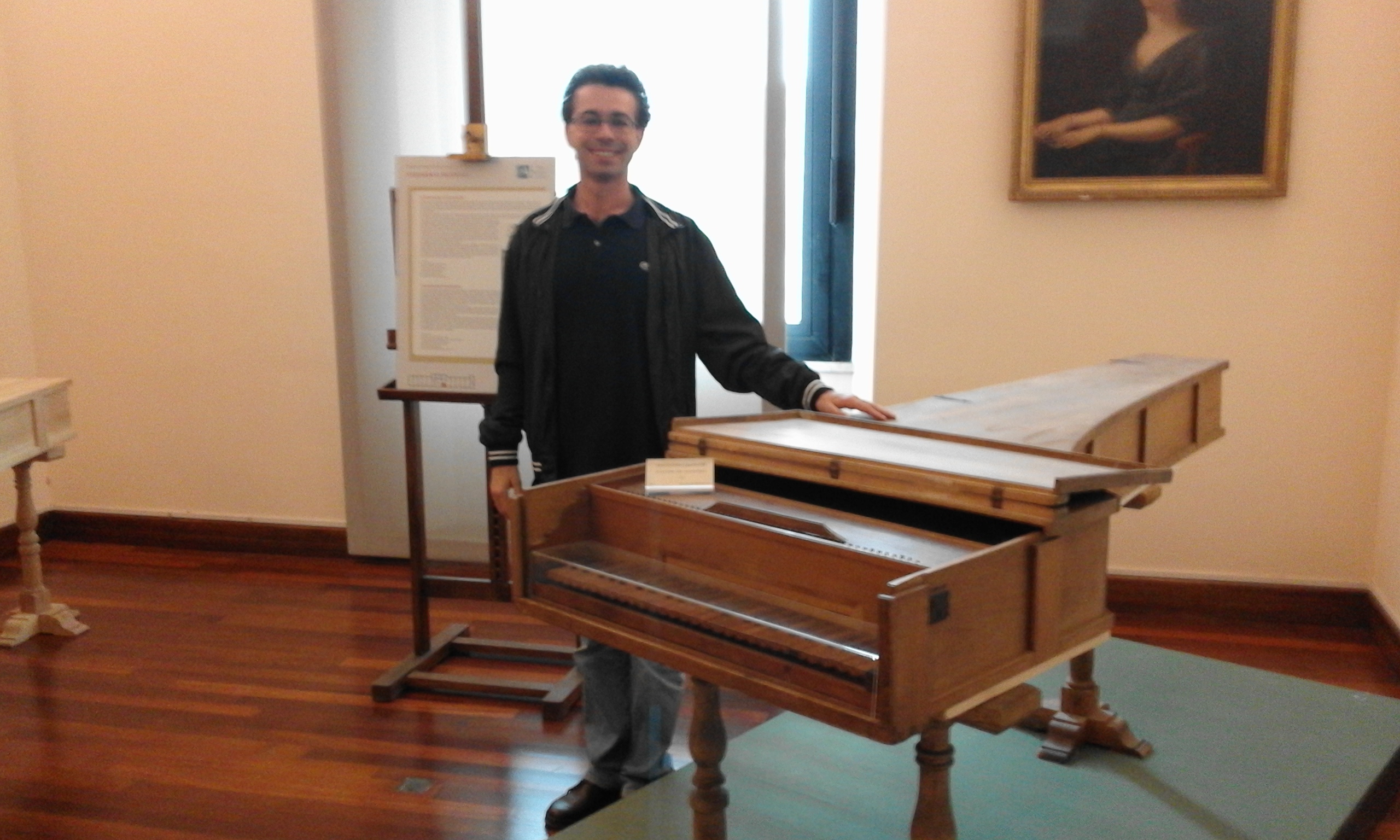 Форте Пиано 1722 на Бартоломео Кристофори - Музей на музикалните инструменти в Рим - Адел екскурзовод в Италия