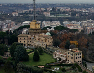 Vatican Radio tower in the Vatican citiy - Vatican guide