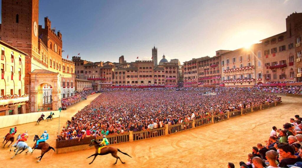 Palio of Siena - private tour with driver guide
