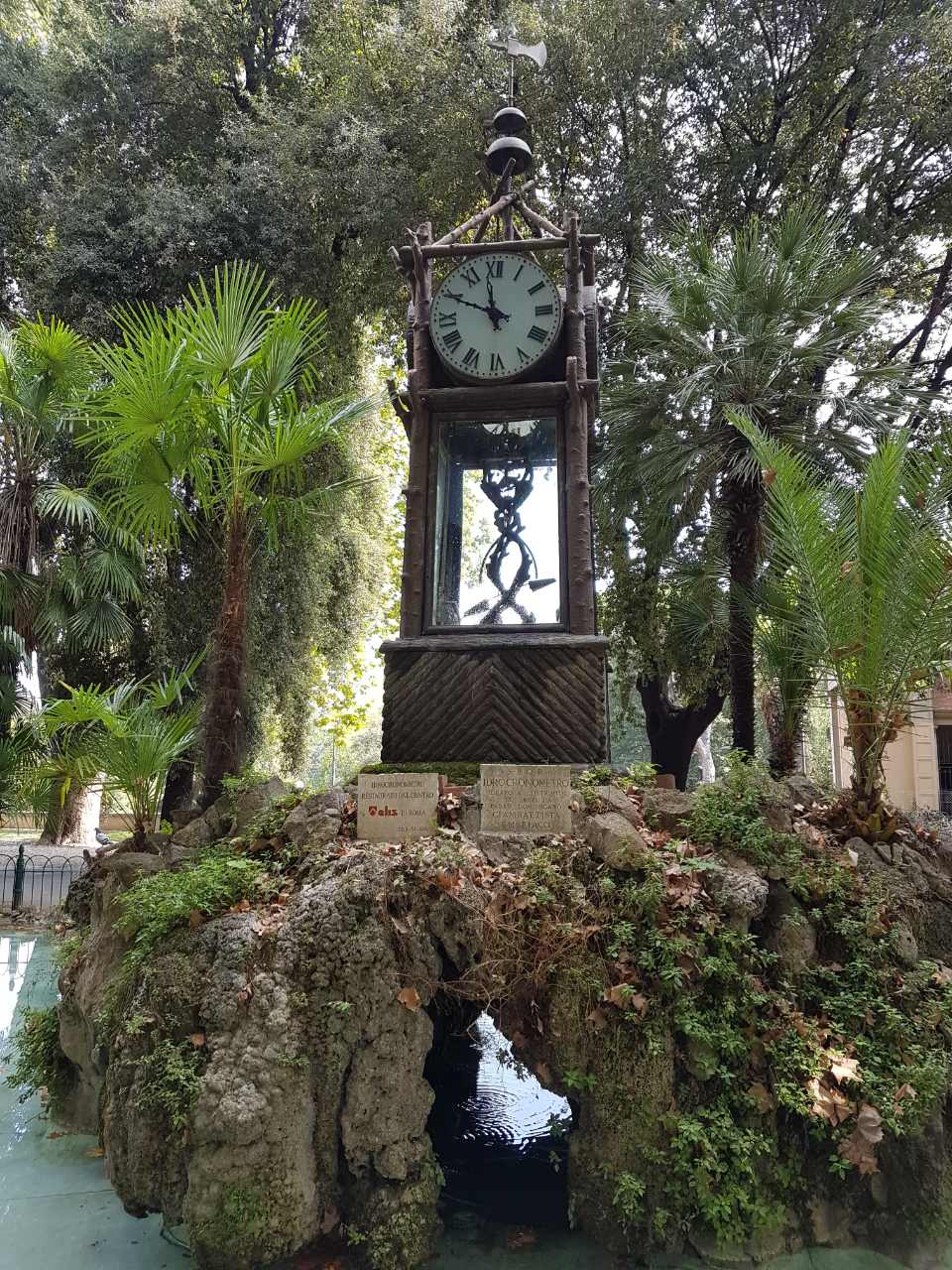 Водяные часы - Вилла Боргезе - Рим - Италия