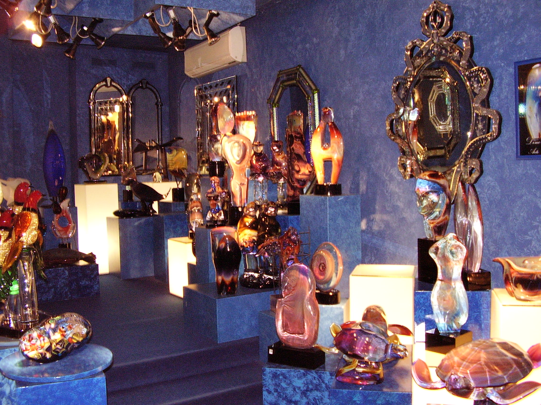 Галеря за стъклени предмети в Мурано - Венеция