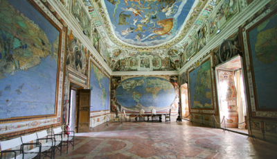 Зал карт в Палацо Фарнезе - Капрарола - Экскурсии из Рима