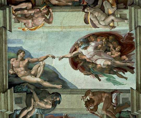 Сикстинская капелла Микеланджело в Ватикане