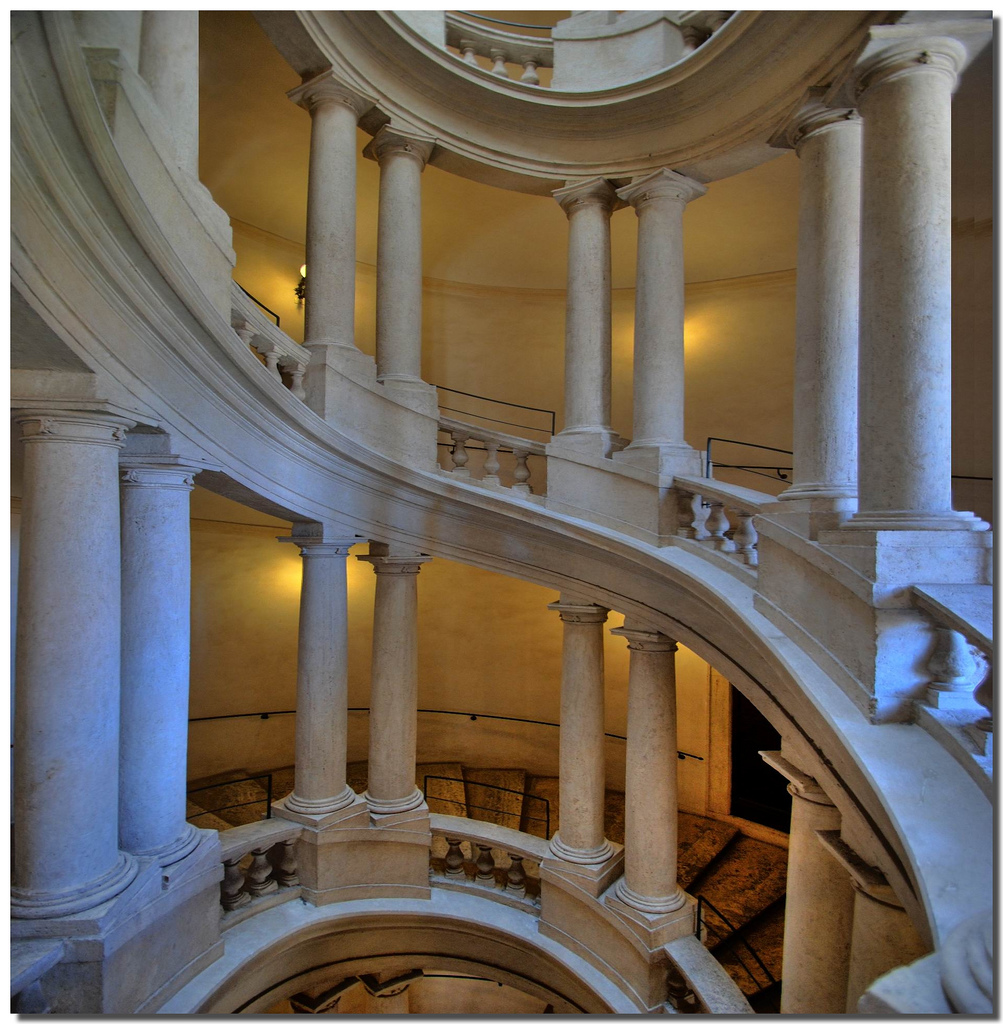 Стълба в Палацо Барберини - Рим