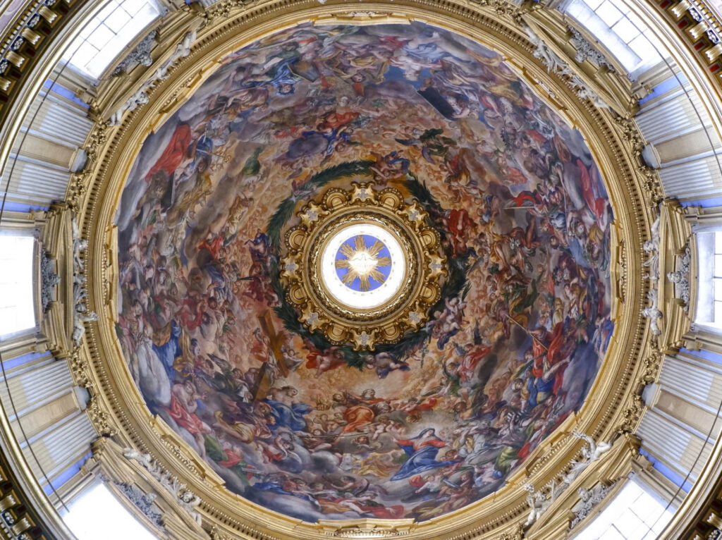 Dôme de la basilique de Sant'Agnese in Agone