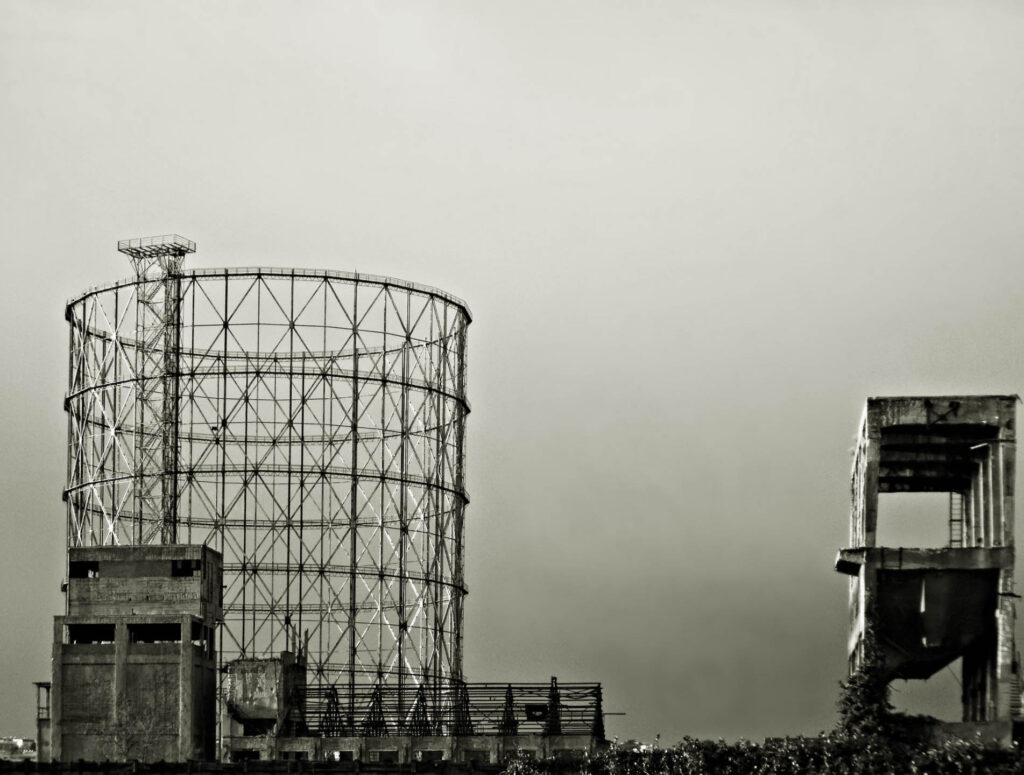 Le gazomètre - Roma Ostiense